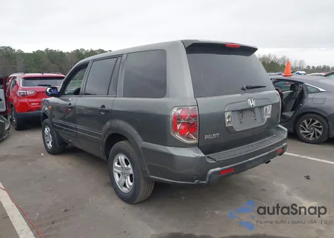 2007 Honda Pilot Lx z USA, uszkodzony, nr VIN 5FNYF28197B001153